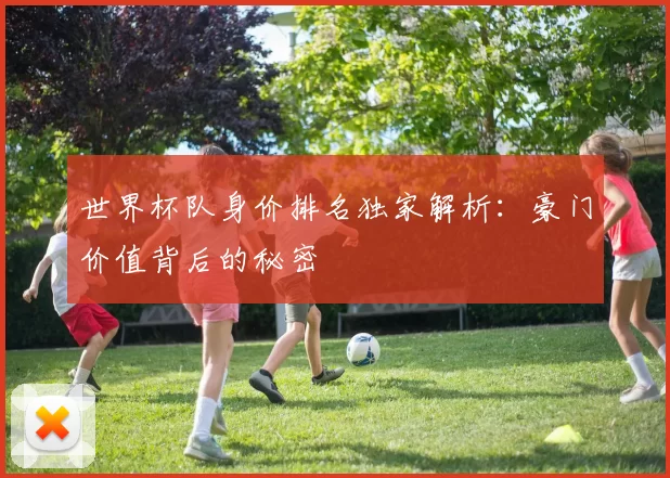 世界杯队身价排名独家解析：豪门价值背后的秘密