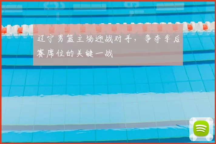 辽宁男篮主场迎战对手，争夺季后赛席位的关键一战