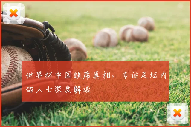 世界杯中国缺席真相，专访足坛内部人士深度解读