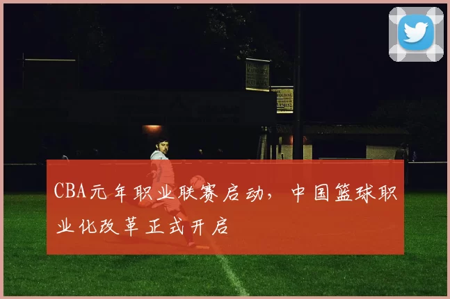 CBA元年职业联赛启动，中国篮球职业化改革正式开启